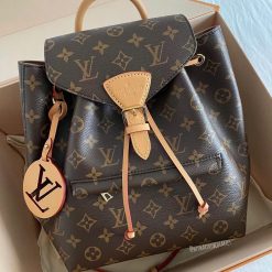 LV MONTSOURIS Backpack size 25cm genuine leather