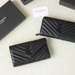 YSL SP Wallet Stingray Leather