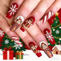 Each set includes 24 fake nails in different sizes, suitable for most hand shapes.