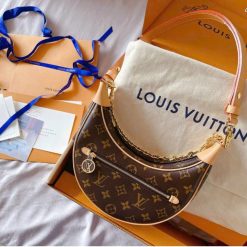 LV LOOP with 2 straps: chain strap + leather strap