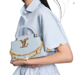 MURAKAMI x CAPU Very beautiful genuine leather version Material: Togo leather size 21