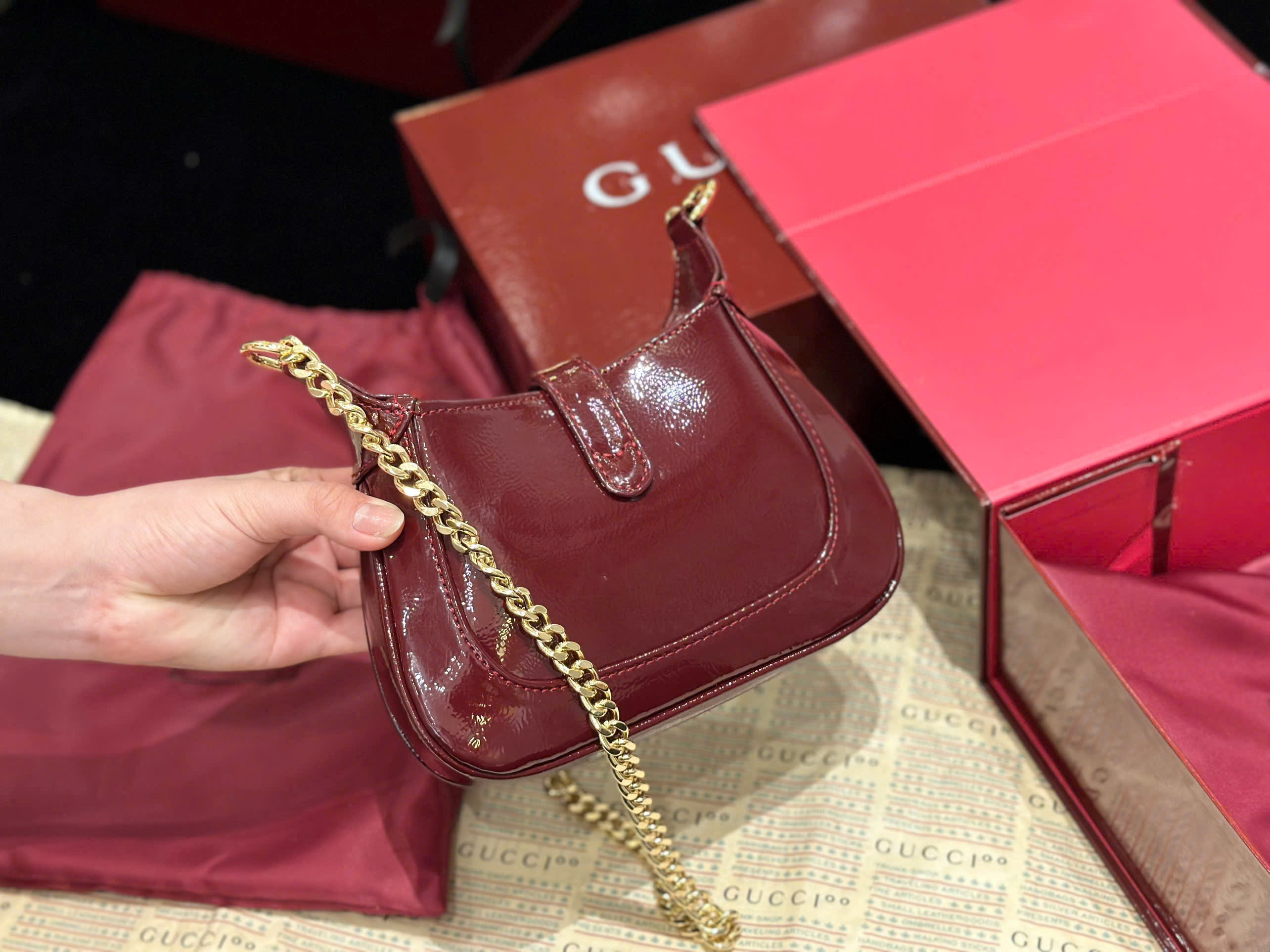 ⚜️ GUCCI JACKIE NOTTE MINI - Size: 19.5 x 18 x 3.5 Cm ⚜️ GUCCI JACKIE NOTTE MINI - Size: 19.5 x 18 x 3.5 Cm