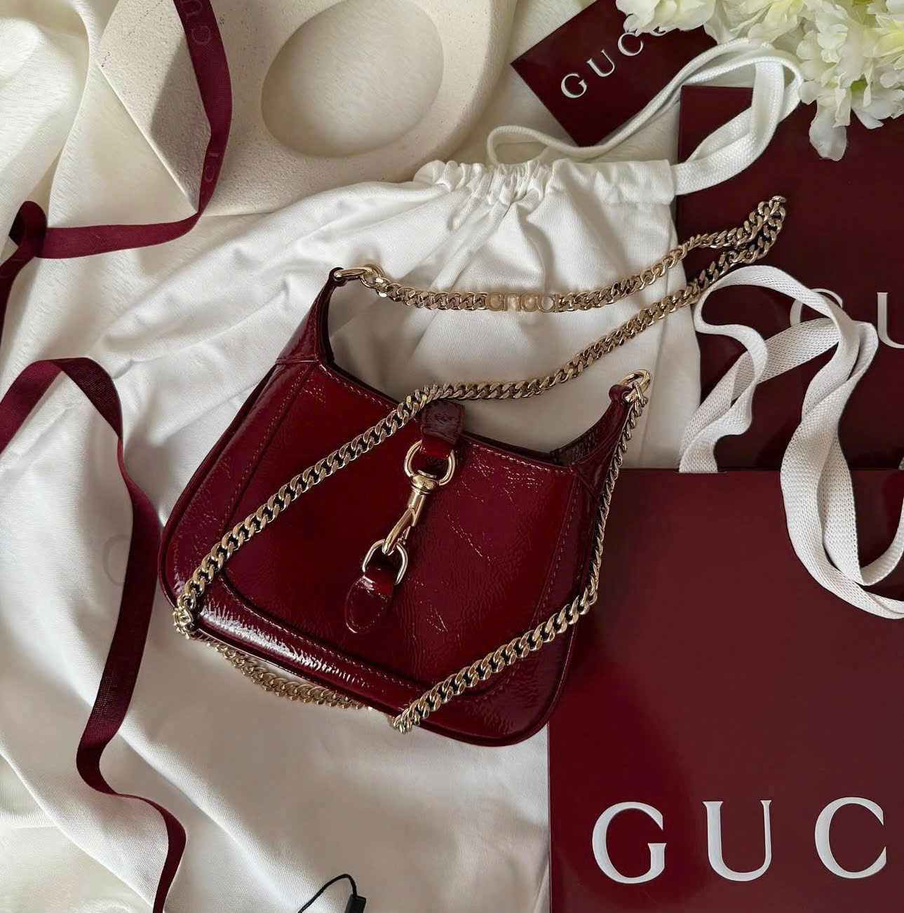 ⚜️ GUCCI JACKIE NOTTE MINI - Size: 19.5 x 18 x 3.5 Cm ⚜️ GUCCI JACKIE NOTTE MINI - Size: 19.5 x 18 x 3.5 Cm