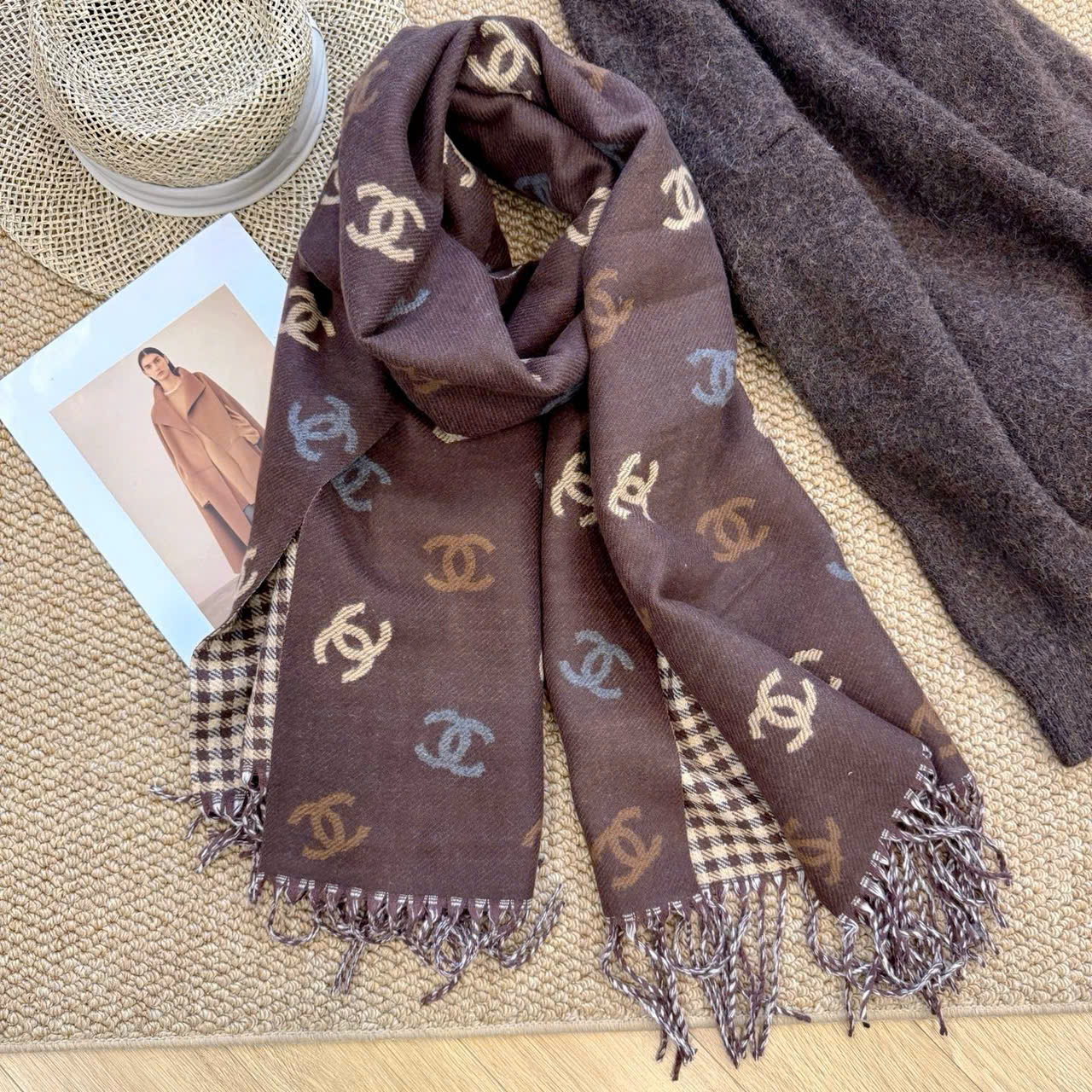 Chanel scarf Chanel scarf