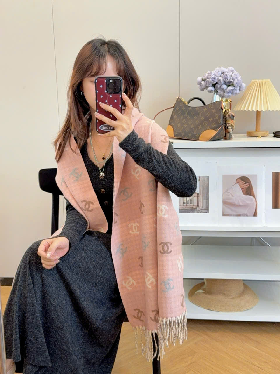 Chanel scarf Chanel scarf