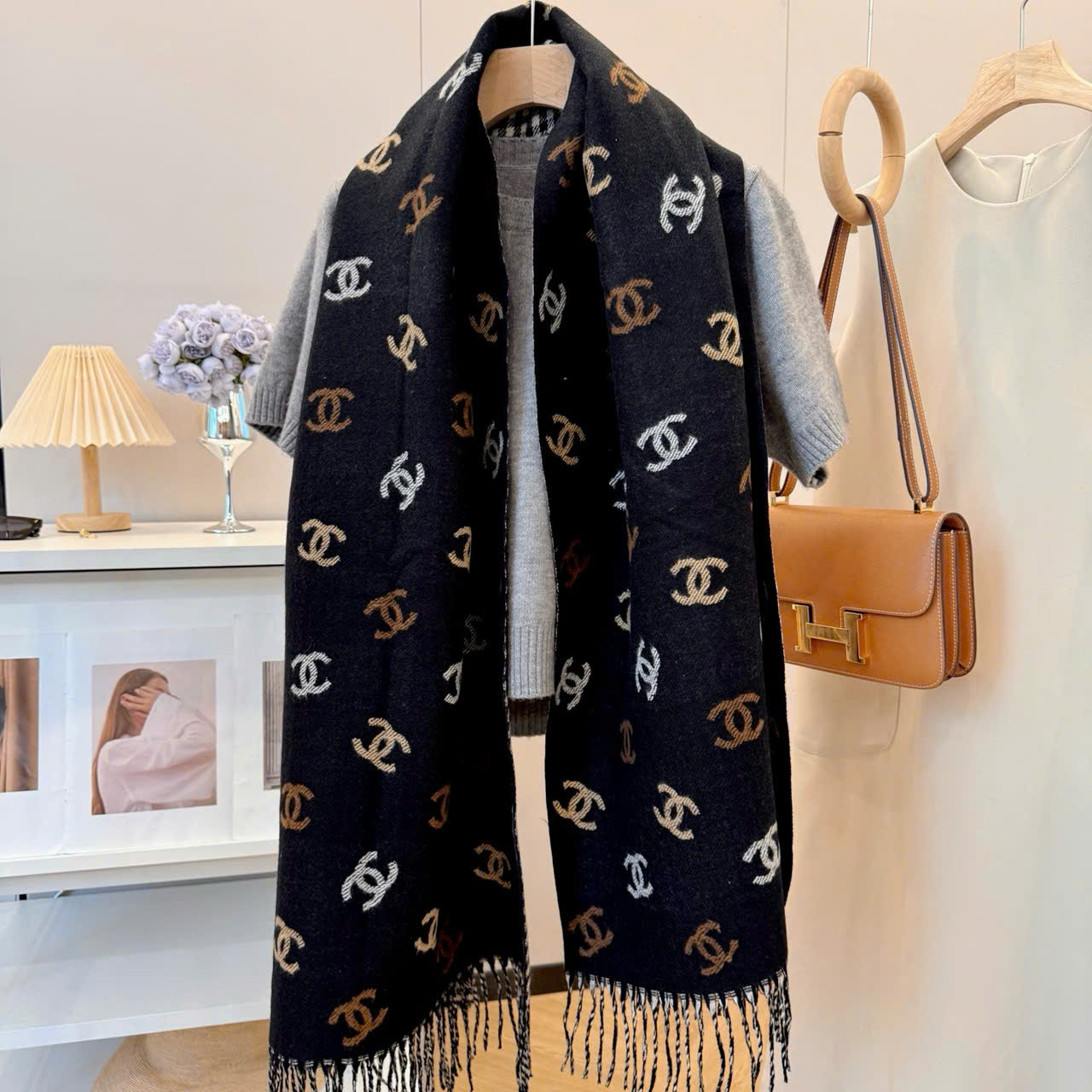 Chanel scarf Chanel scarf