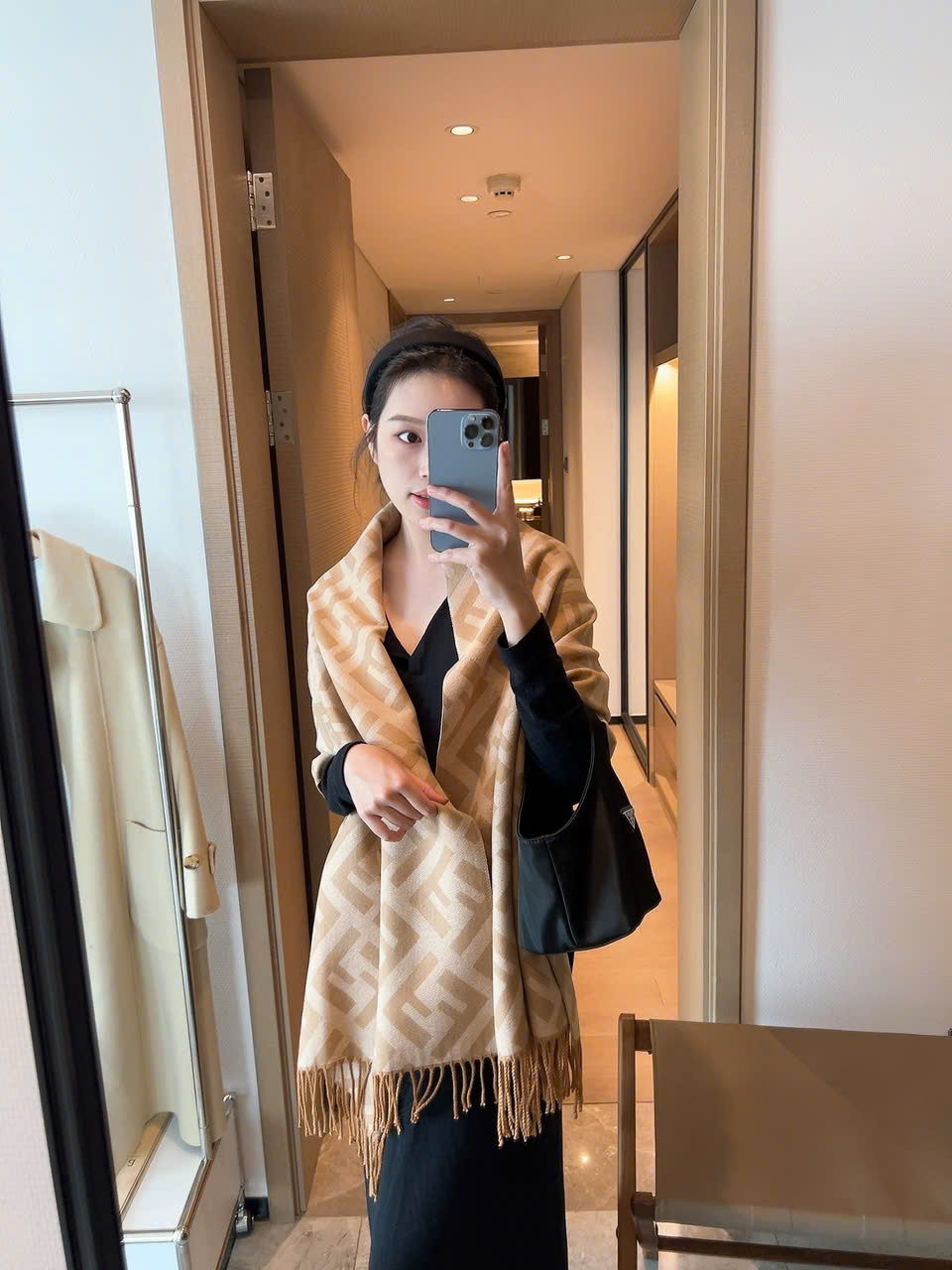 Fendi Tweed Scarf Fendi Tweed Scarf