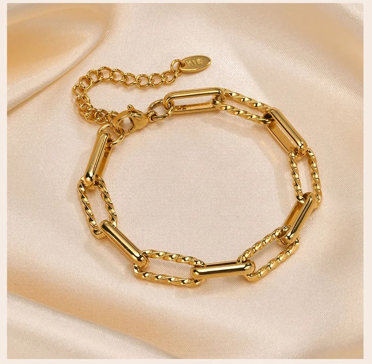 Women Stainless Steel Chain Bracelet 01