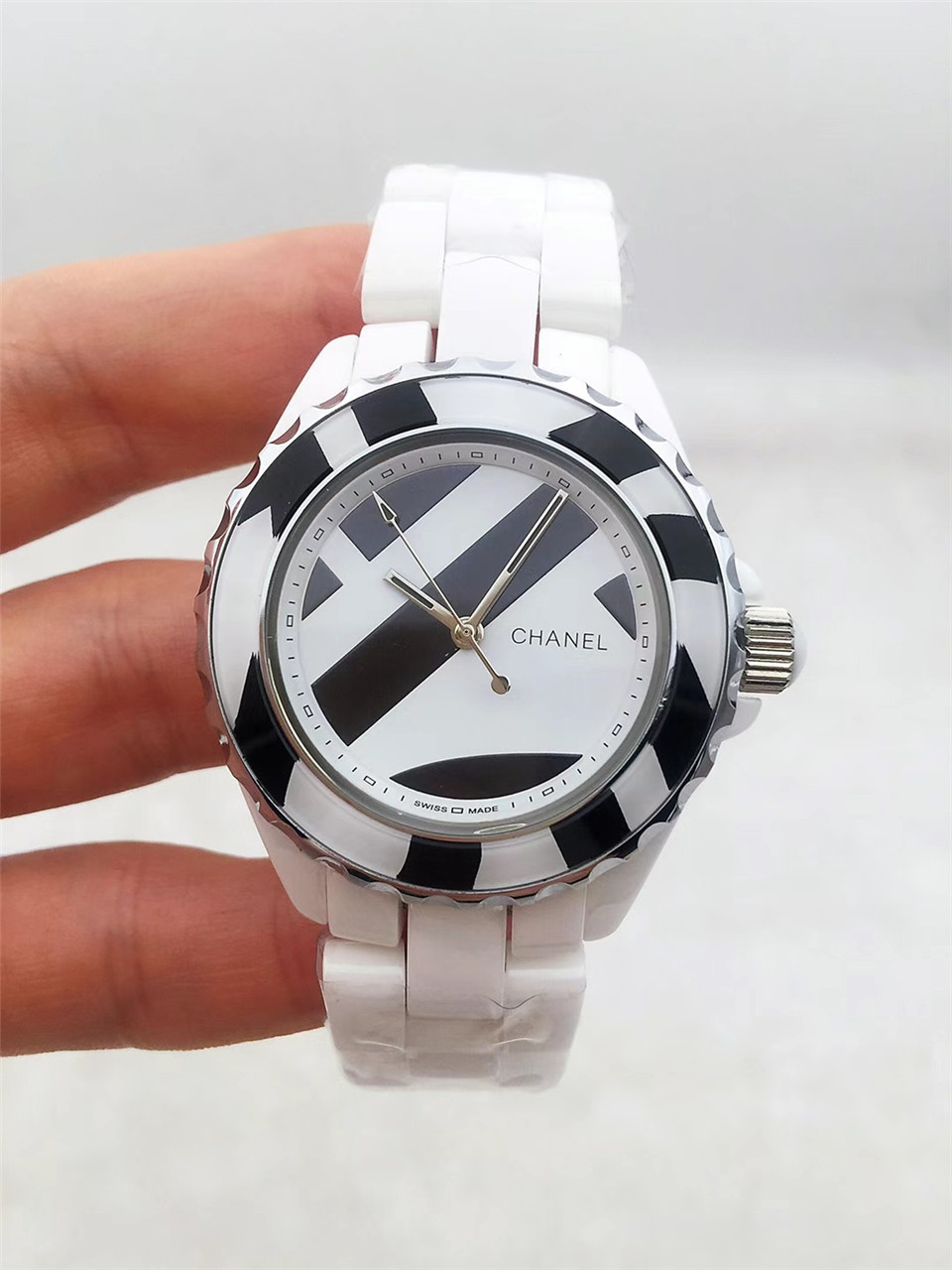 Replica Chanel 904l Stainless Steel Quartz Watch 33mm 38mm
