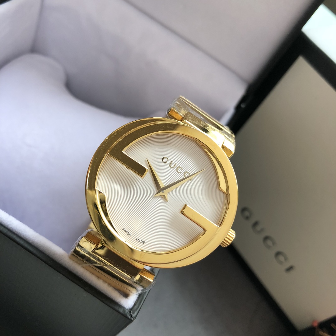 Replica Gucci 904l Stainless Steel Quartz Watch 27mm 37mm