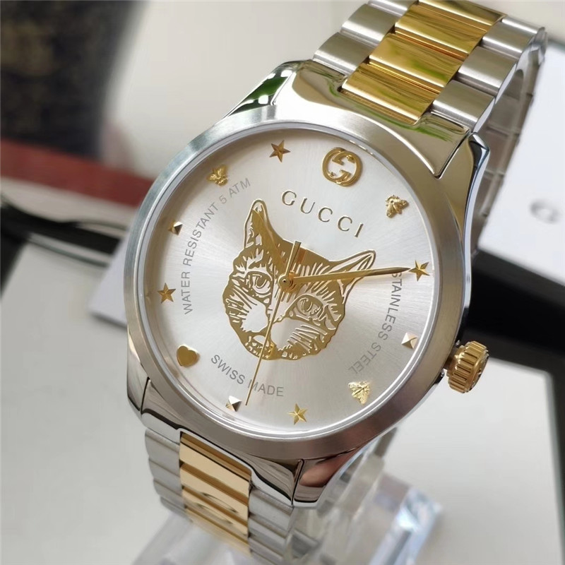 Replica Gucci 904l Stainless Steel Quartz Watch 27mm 36mm