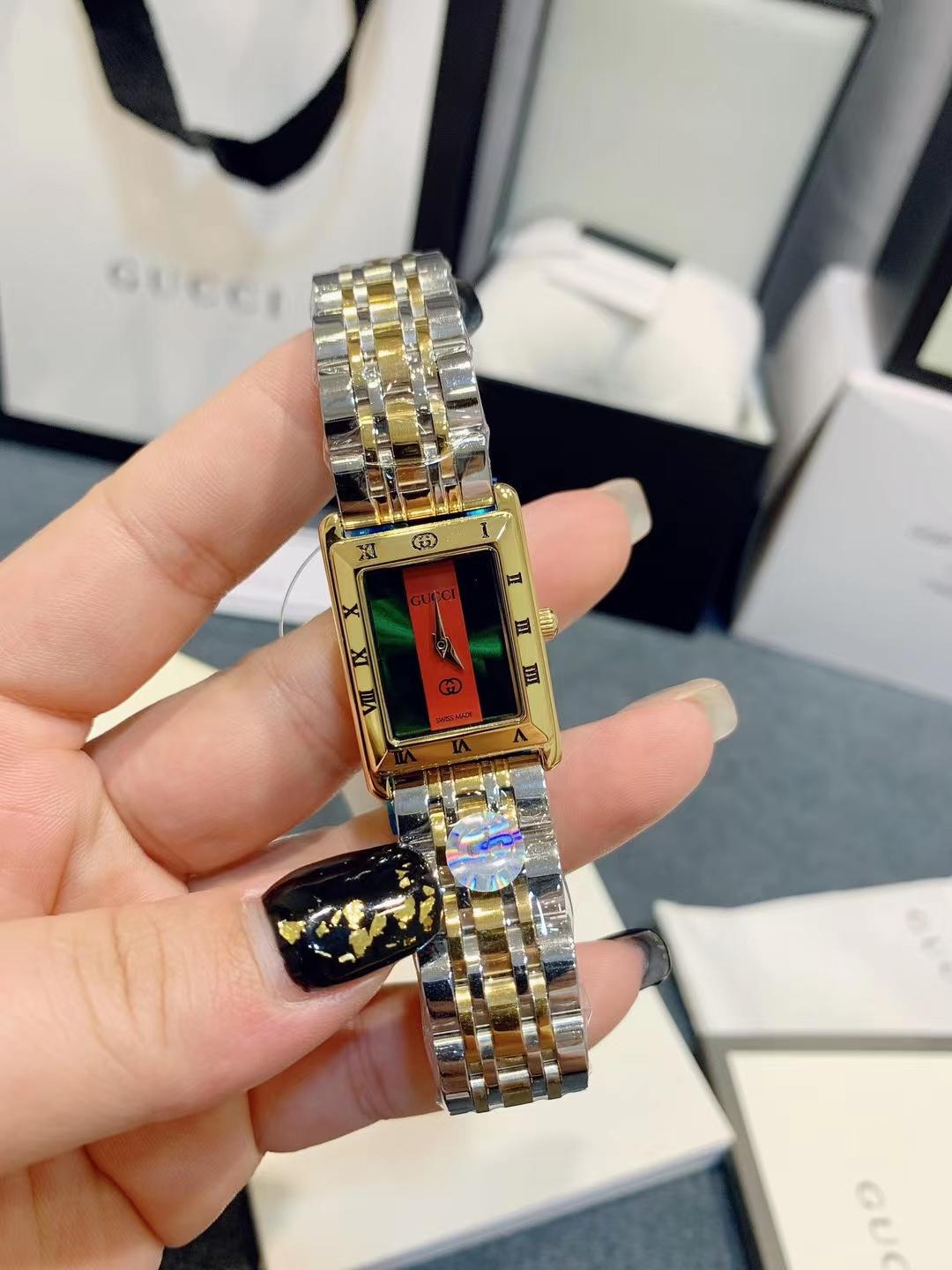 Replica Gucci 904l Stainless Steel Quartz Watch 21mm