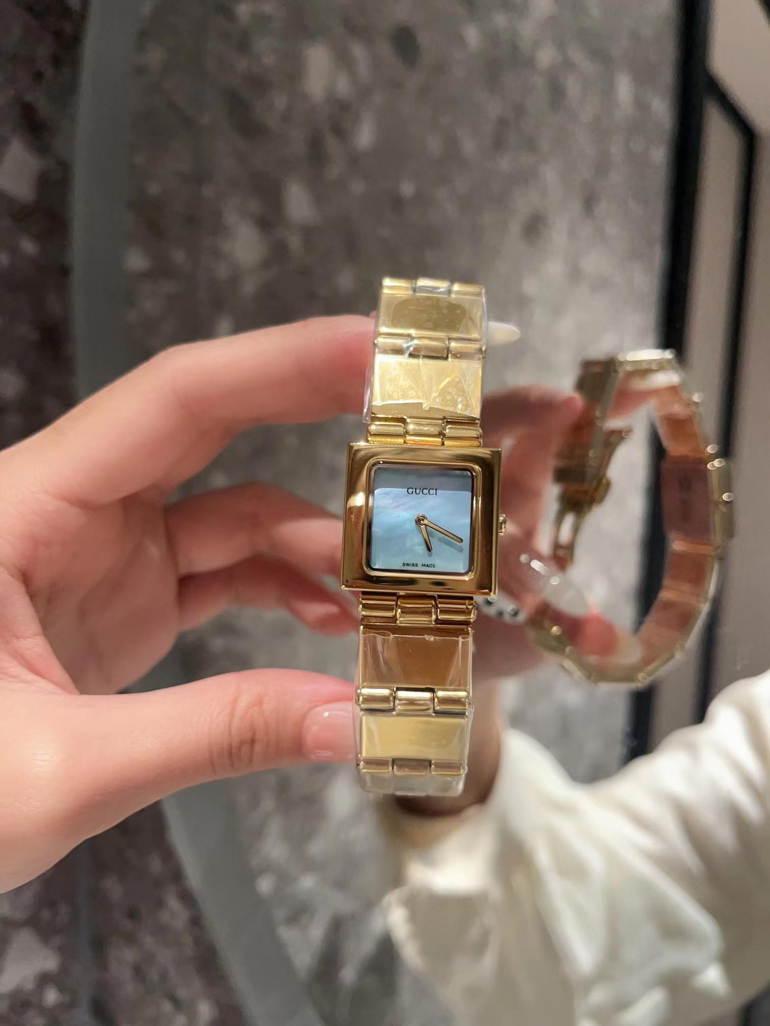 Replica Gucci 904l Stainless Steel Quartz Watch 22mm
