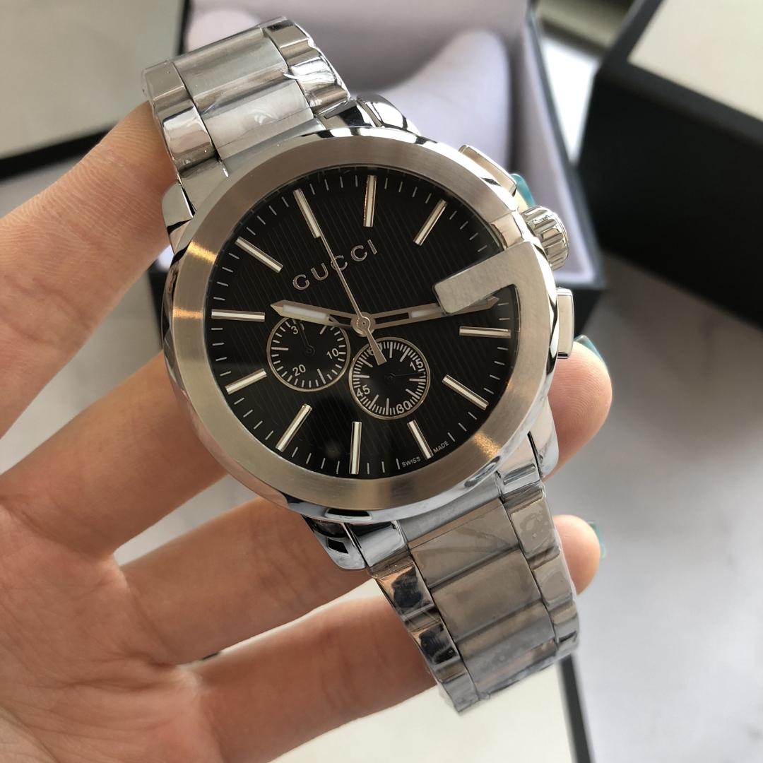 Replica Gucci 904l Stainless Steel Quartz Watch 43mm