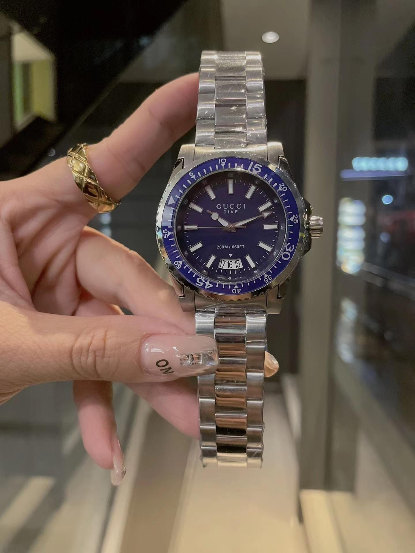 Replica Gucci 904l Stainless Steel Quartz Watch 38mm
