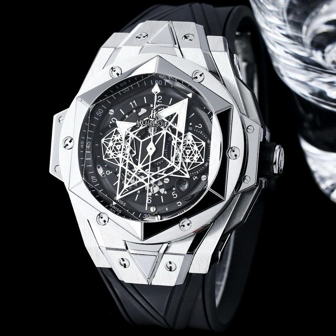 Replica Hublot 7750 Movement Automatic Mechanical Watch 45mm