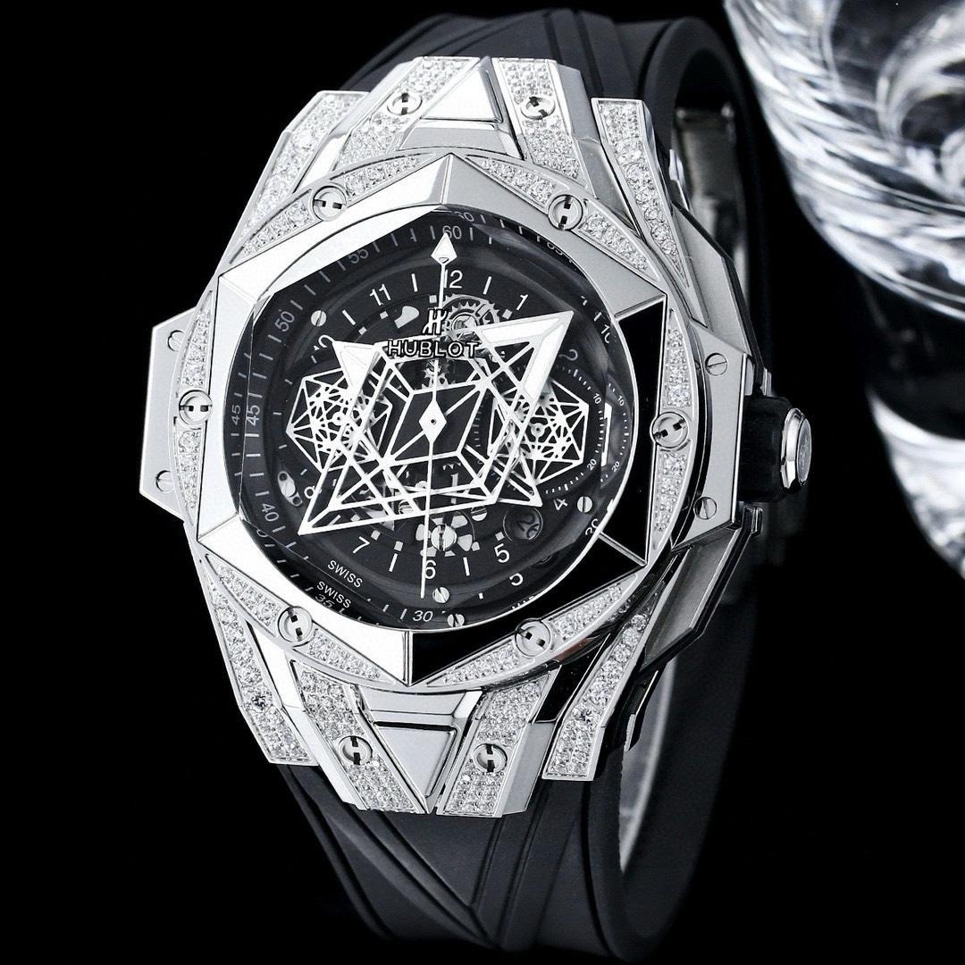 Replica Hublot 7750 Movement Automatic Mechanical Watch 45mm