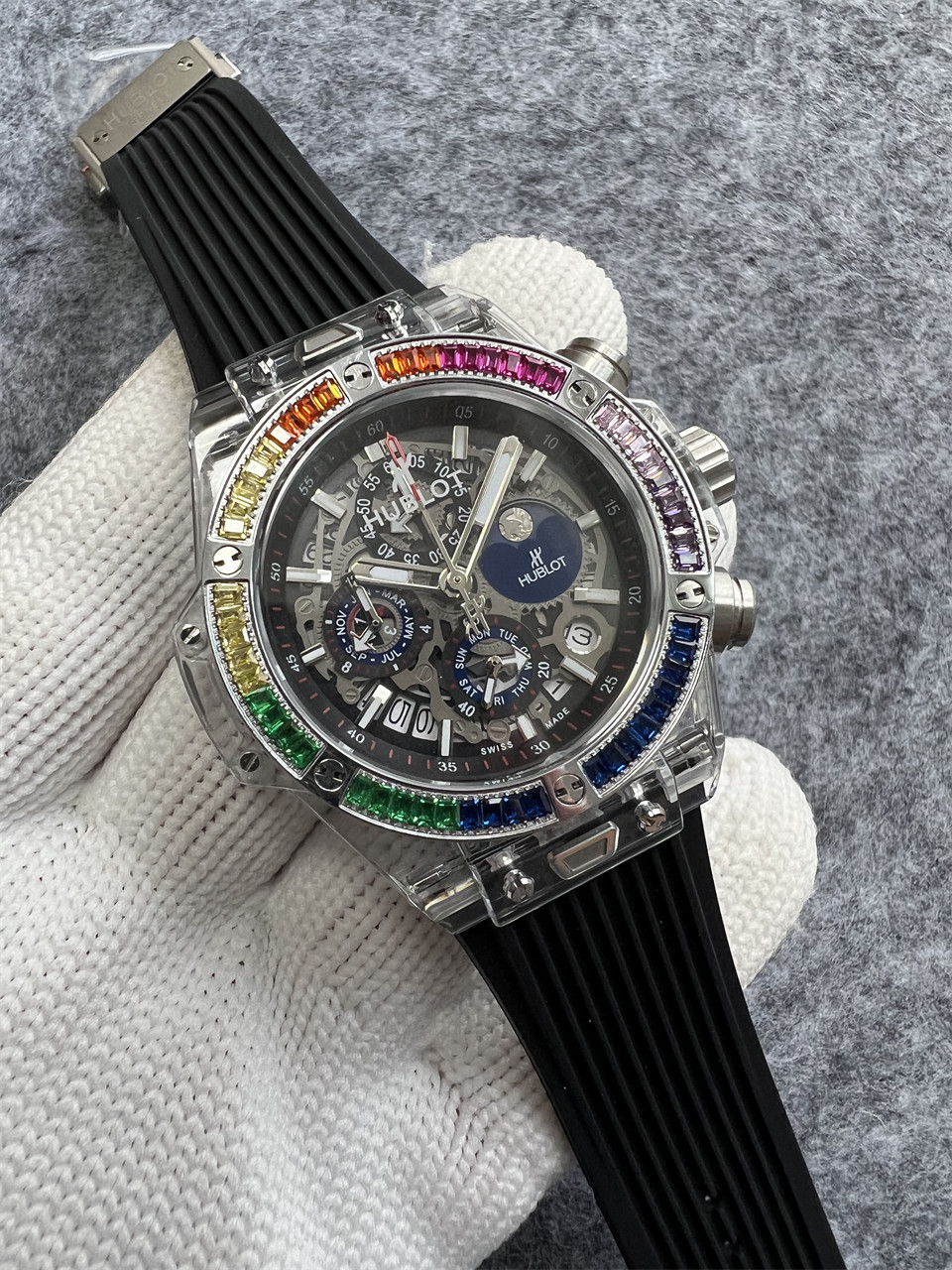 Replica Hublot 904l Stainless Steel Quartzl Watch 42mm