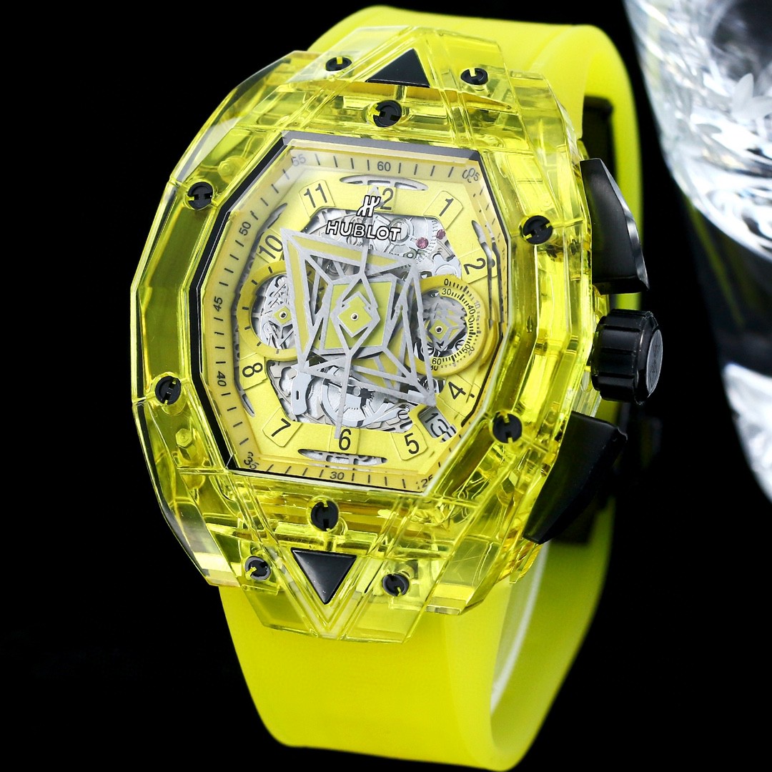 Replica Hublot 904l Stainless Steel Quartzl Watch 44mm
