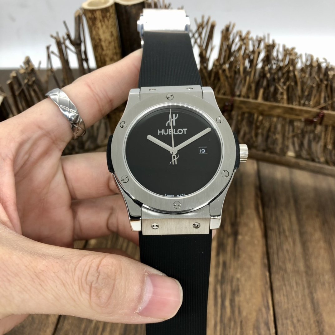 Replica Hublot 904l Stainless Steel Automatic Mechanical Watch 42mm