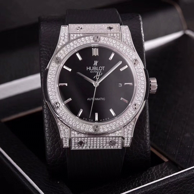 Replica Hublot 904l Stainless Steel Automatic Mechanical Watch 42mm