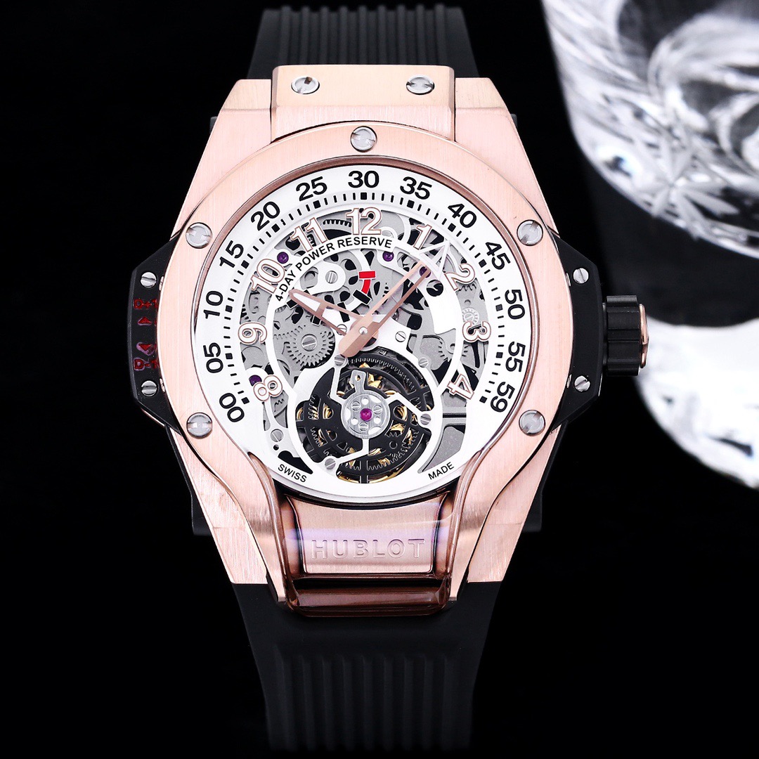 Replica Hublot 904l Stainless Steel Automatic Mechanical Watch 44mm