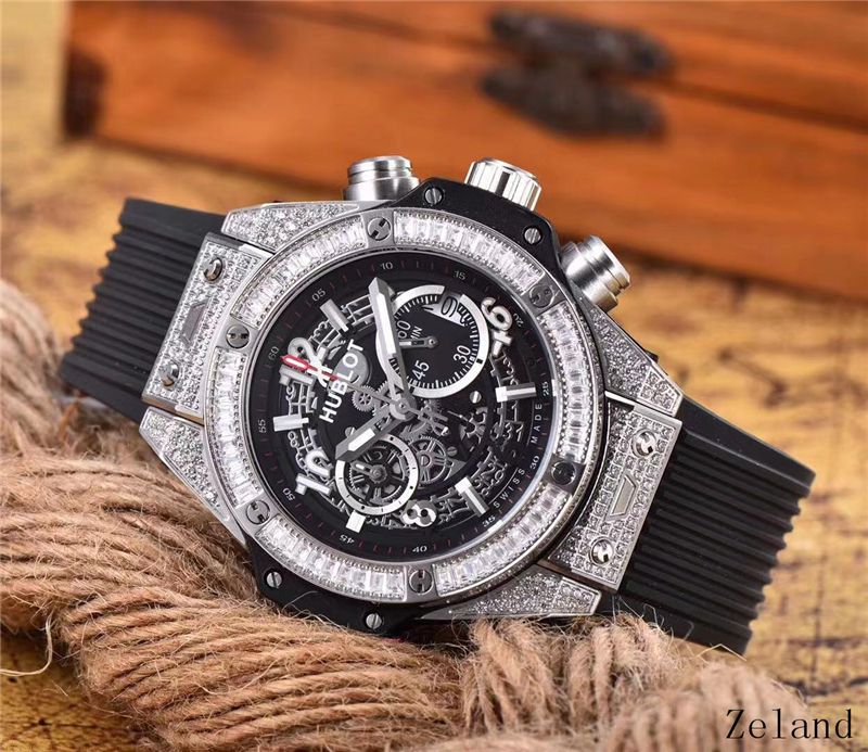 Replica Hublot 904l Stainless Steel Quartzl Watch 42mm