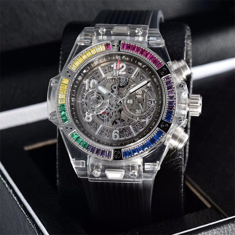 Replica Hublot 904l Stainless Steel Quartzl Watch 45mm