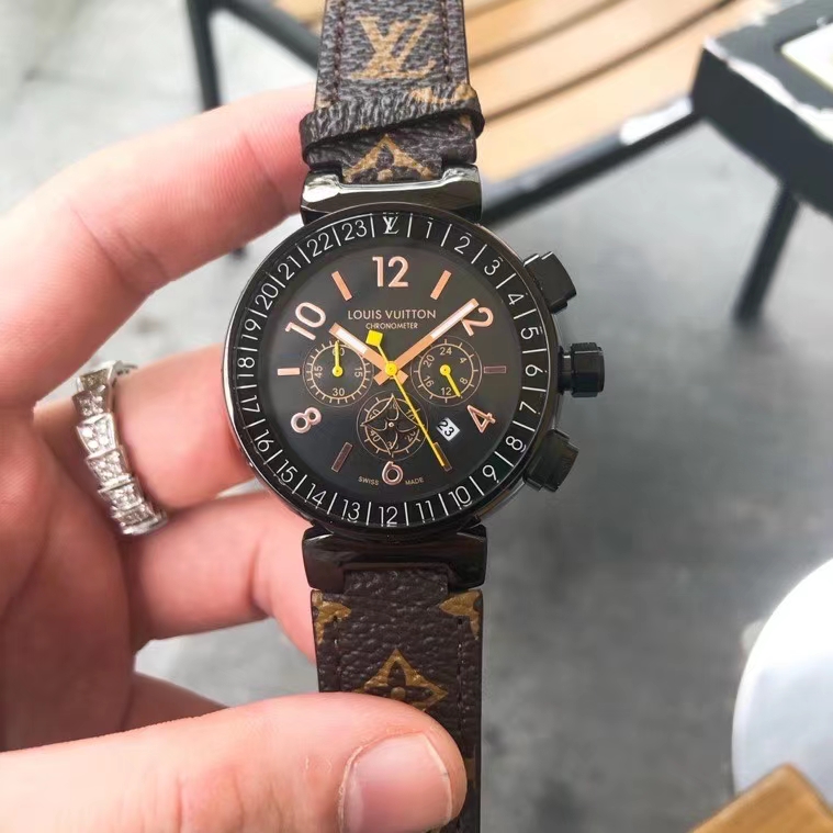 Replica Louis Vuitton Lv 904l Stainless Steel Quartz Watch 36mm 41mm