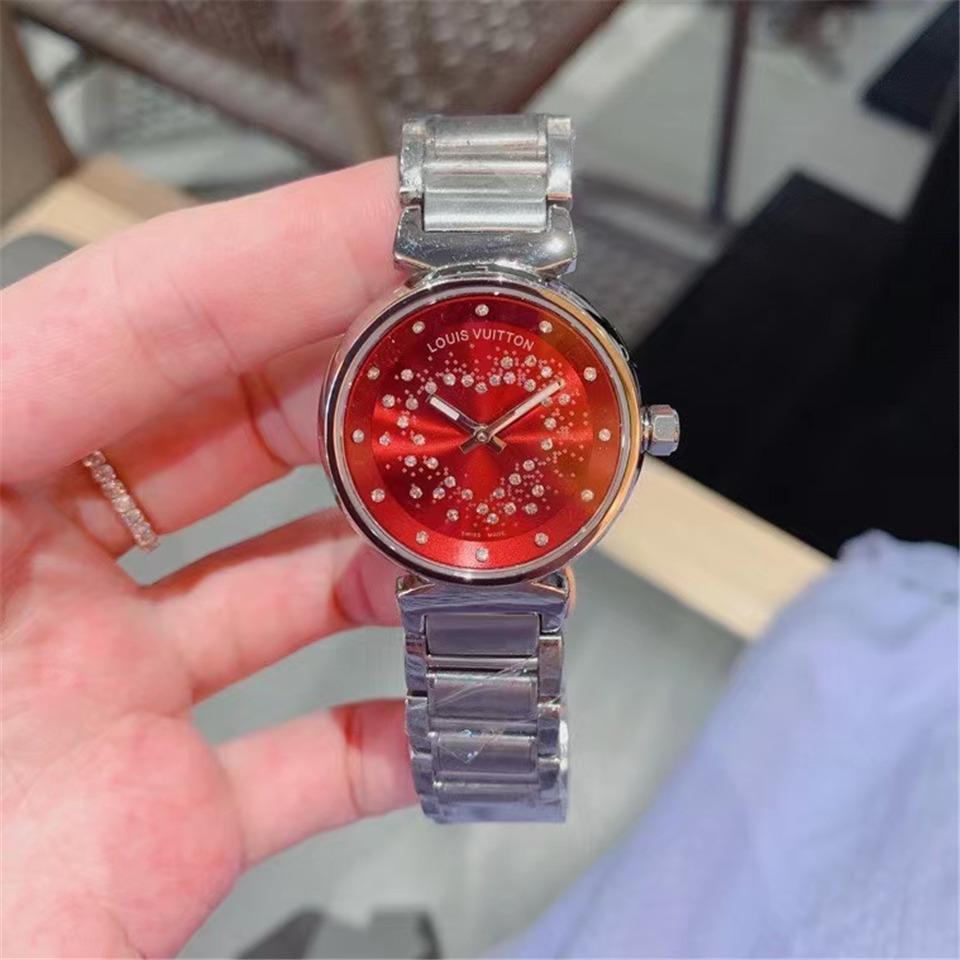 Replica Louis Vuitton Lv 904l Stainless Steel Quartz Watch 33mm