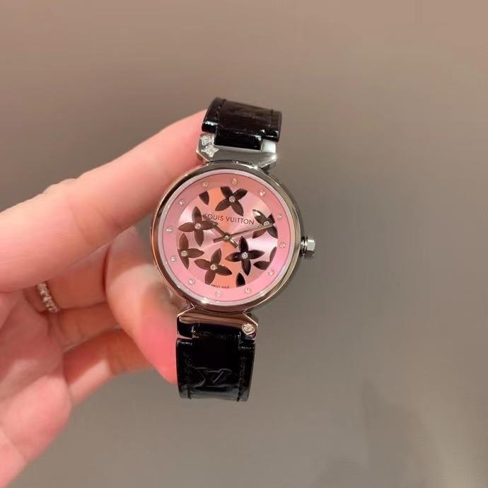 Replica Louis Vuitton Lv 904l Stainless Steel Quartz Watch 33mm