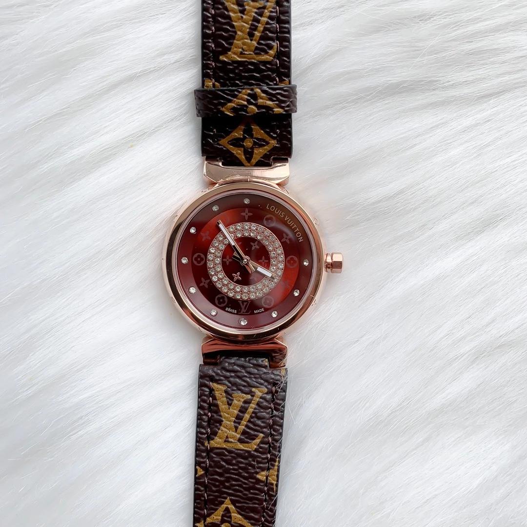 Replica Louis Vuitton Lv 904l Stainless Steel Quartz Watch 33mm