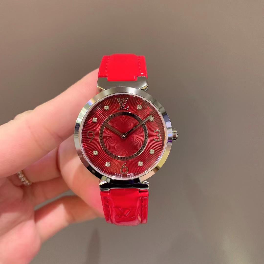 Replica Louis Vuitton Lv 904l Stainless Steel Quartz Watch 33mm