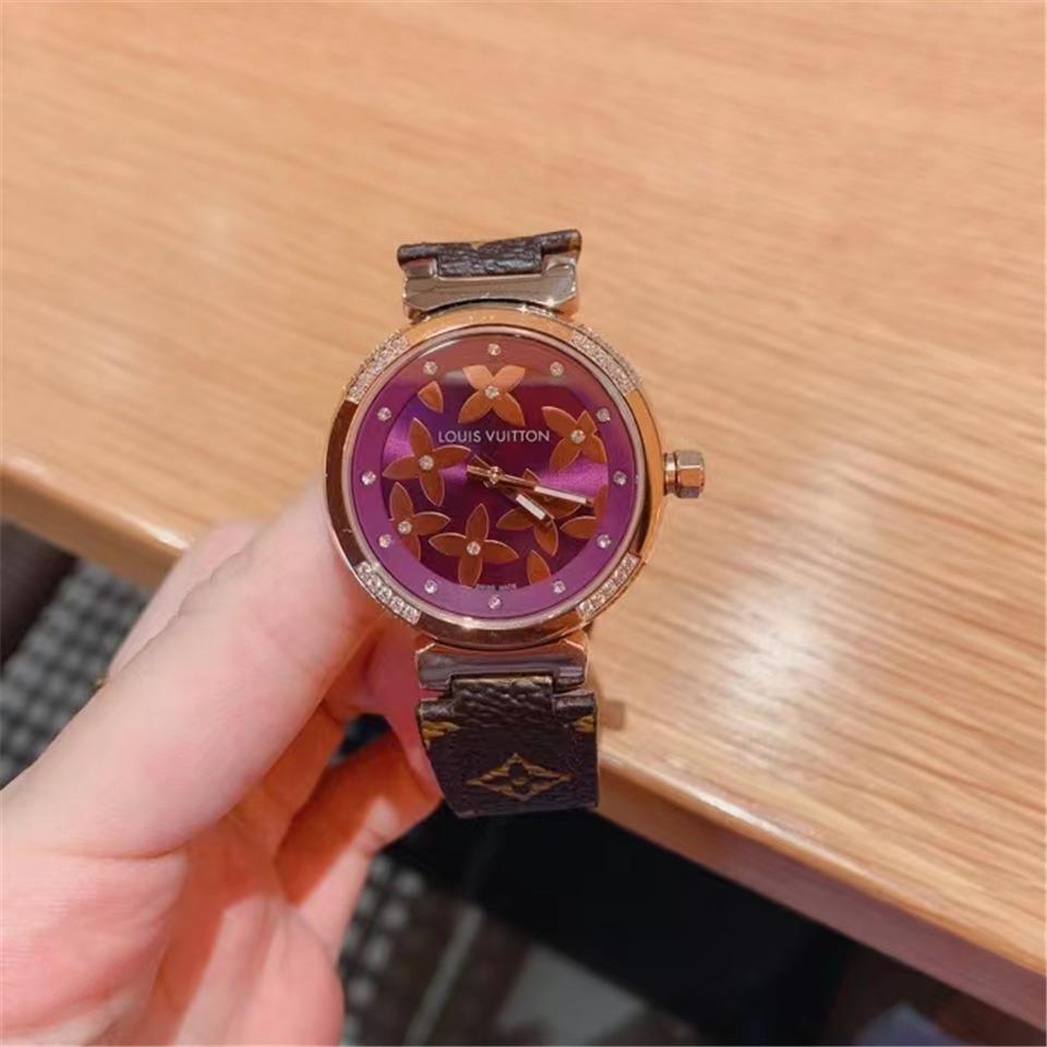 Replica Louis Vuitton Lv 904l Stainless Steel Quartz Watch 33mm