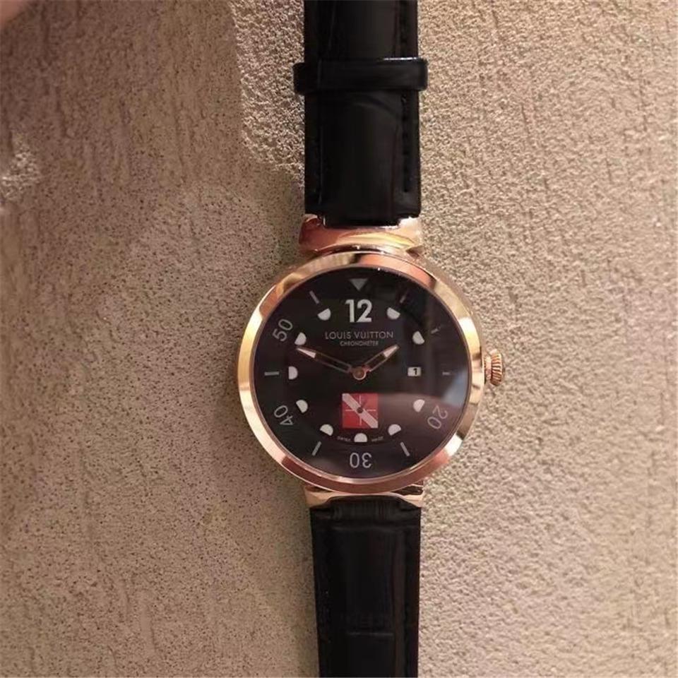 Replica Louis Vuitton Lv 904l Stainless Steel Quartz Watch 41mm