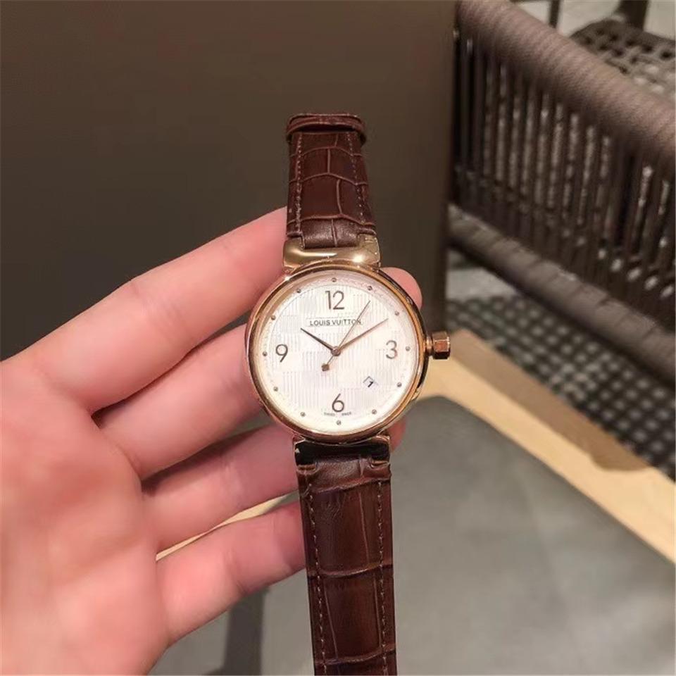 Replica Louis Vuitton Lv 904l Stainless Steel Quartz Watch 40mm