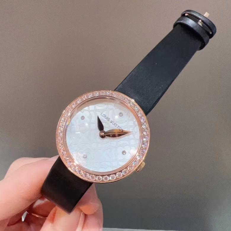 Replica Louis Vuitton Lv 904l Stainless Steel Quartz Watch 33mm