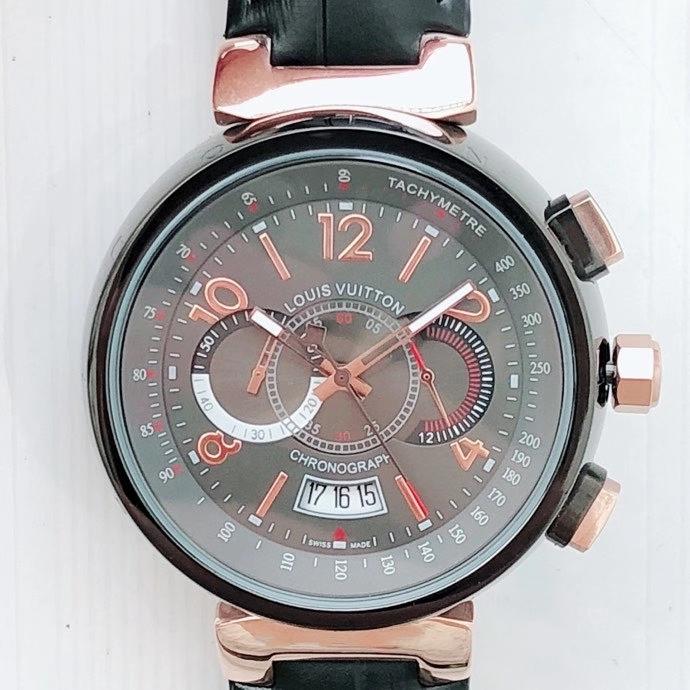 Replica Louis Vuitton Lv 904l Stainless Steel Quartz Watch 41mm