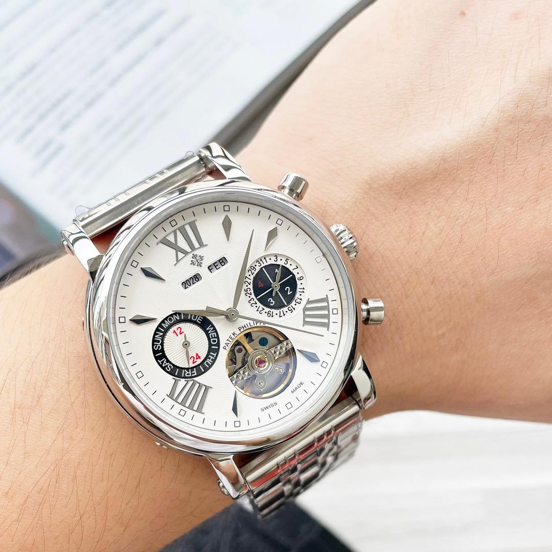 Replica Patek Philippe 904l Stainless Steel Automatic Mechanical Watch 43mm