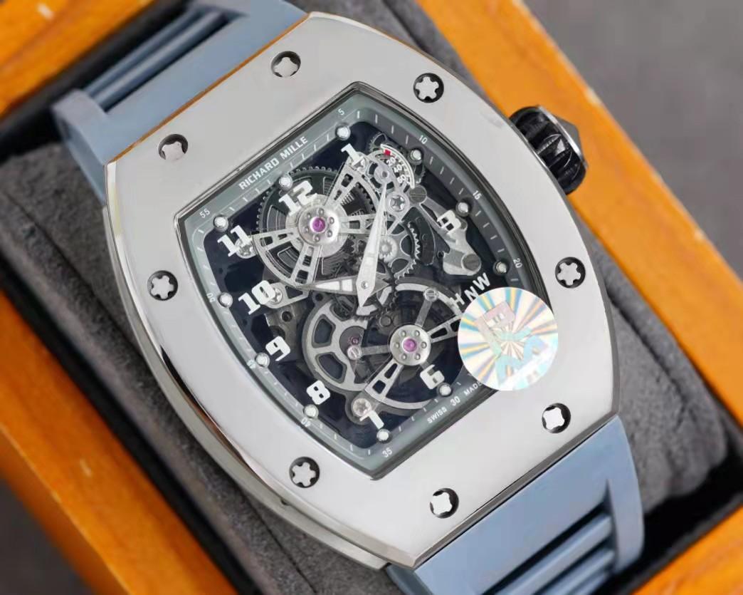 Replica Richard Mille Titanium Shell Automatic Machine Watch 42mm
