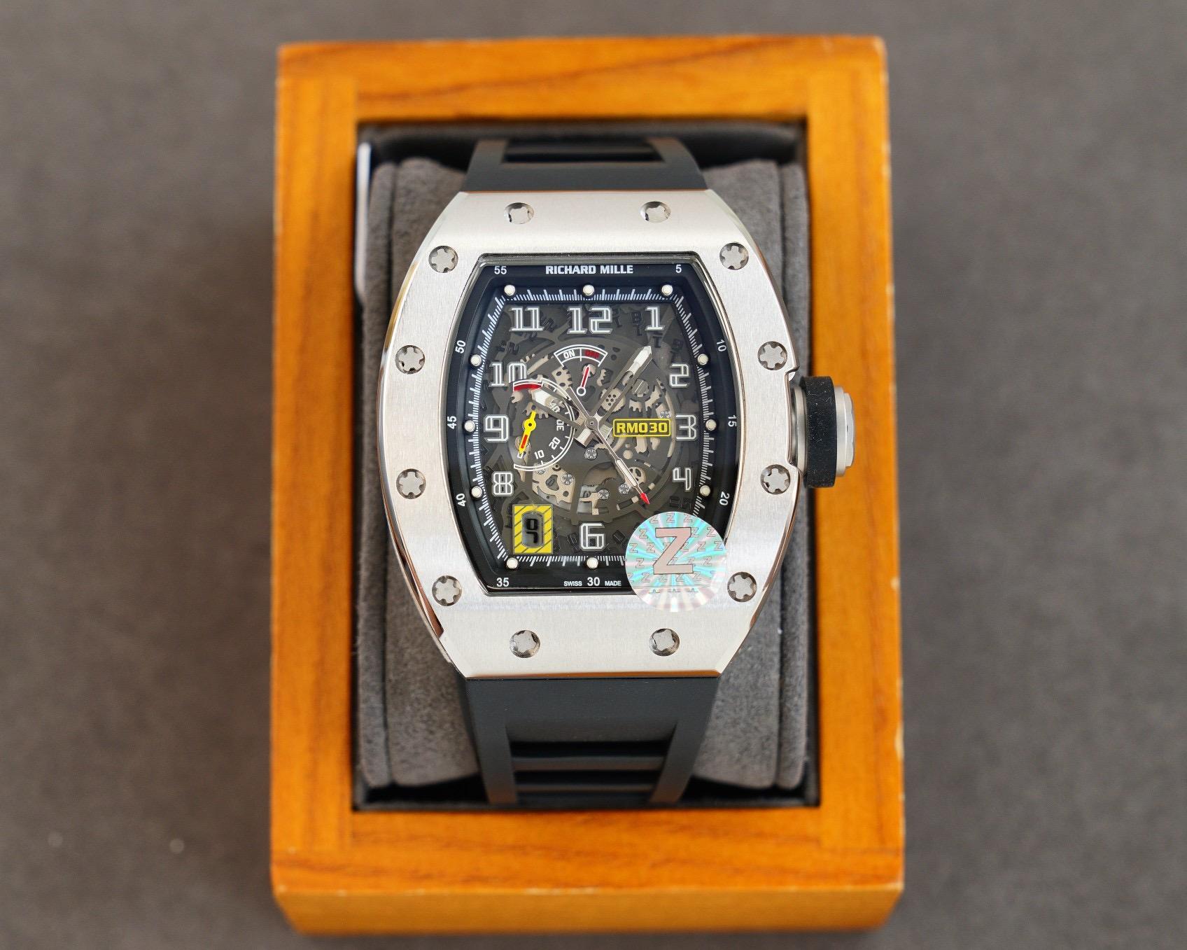 Replica Richard Mille 904l Stainless Steel Automatic Machine Watch 42mm