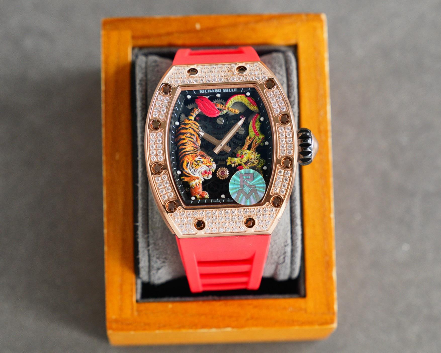 Replica Richard Mille 904l Stainless Steel Automatic Machine Watch 42mm