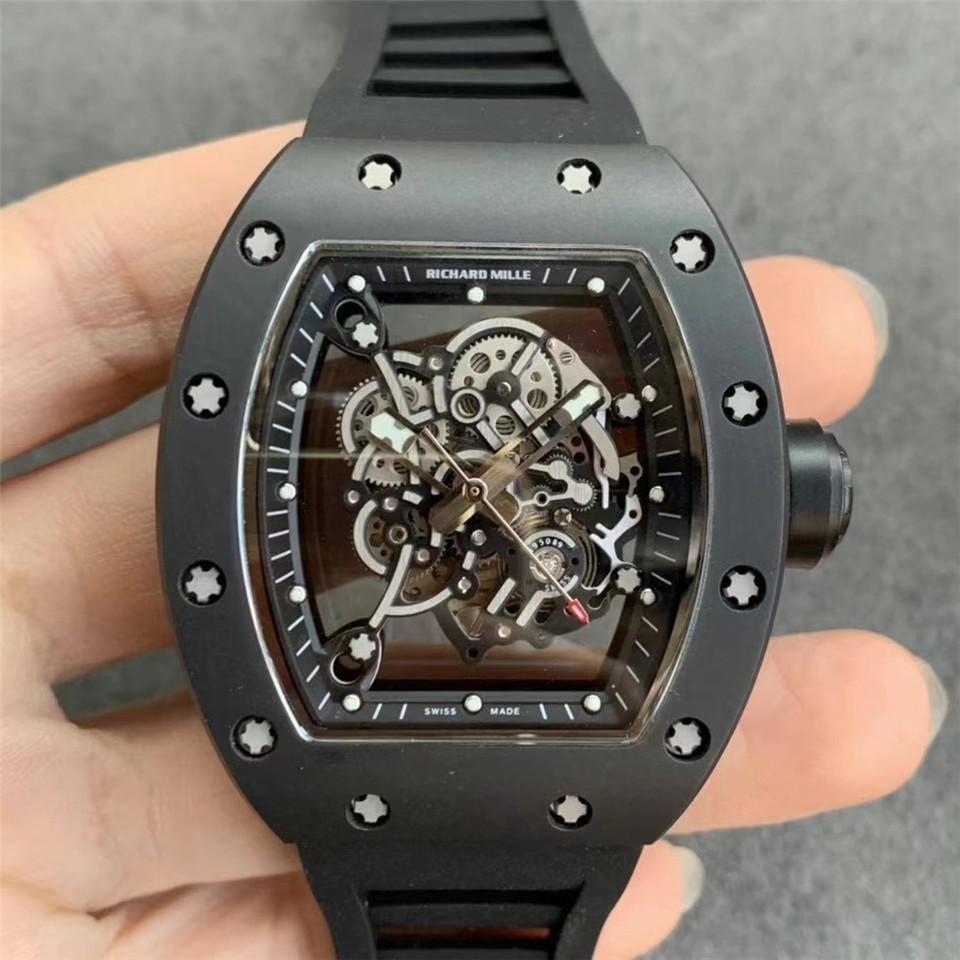 Replica Richard Mille 904l Stainless Steel Automatic Machine Watch 42mm