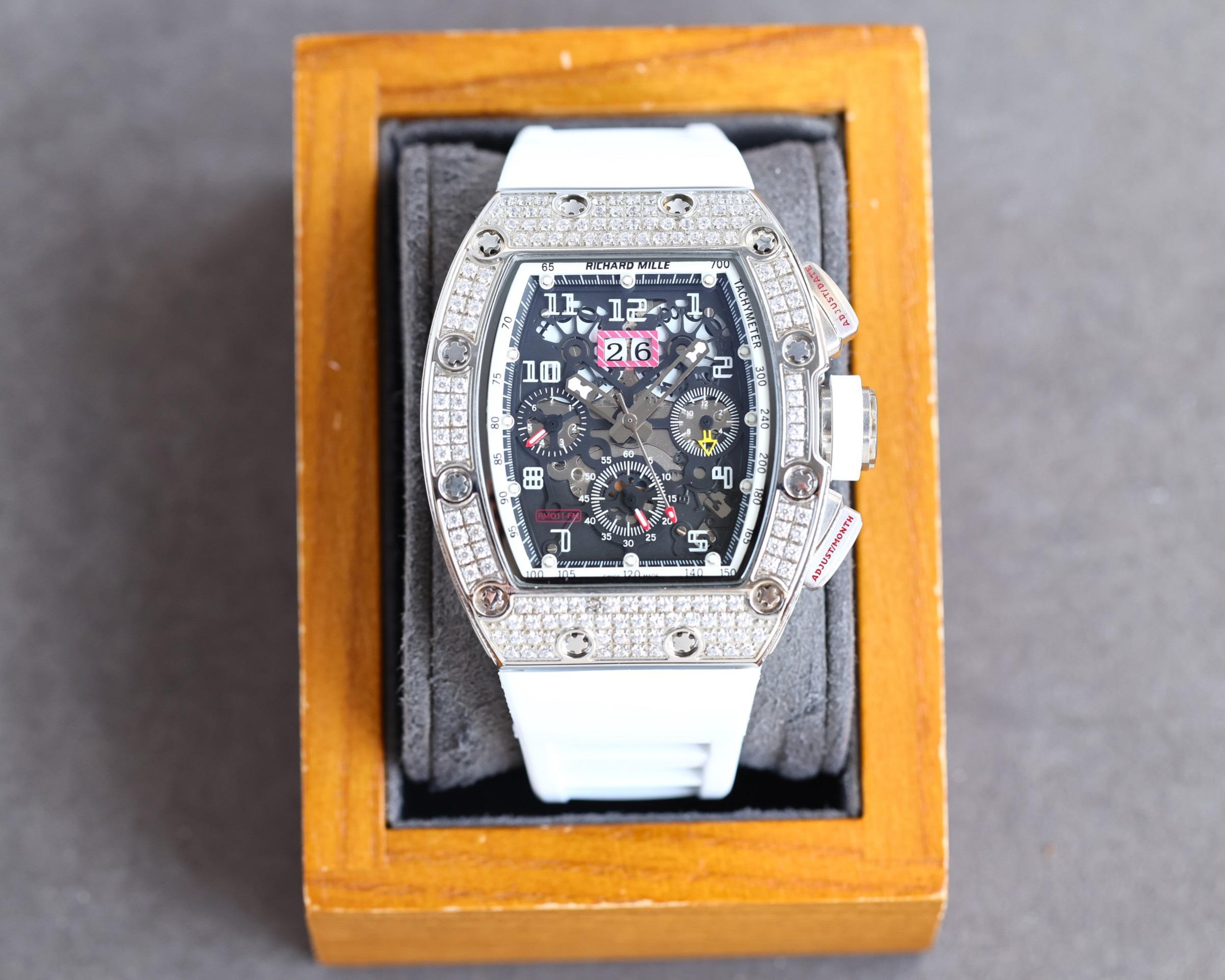 Replica Richard Mille 904l Stainless Steel Automatic Machine Watch 42mm