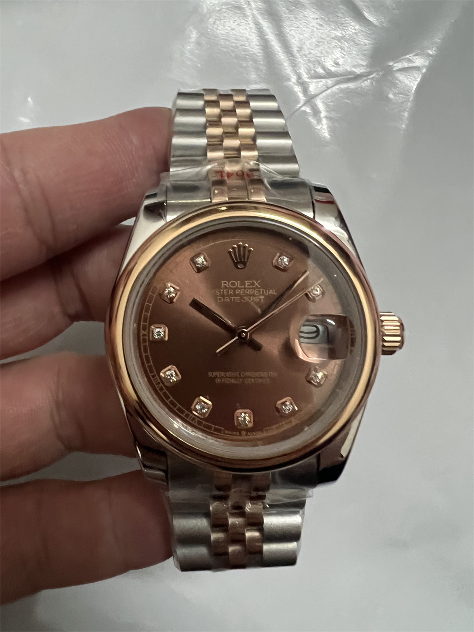 Replica Rolex Datejust 904l Stainless Steel Automatic Mechanical Watch 36mm