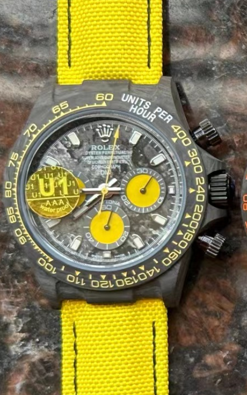 Replica Rolex Daytona Carbon Fibre Automatic Mechanical Watch 40mm