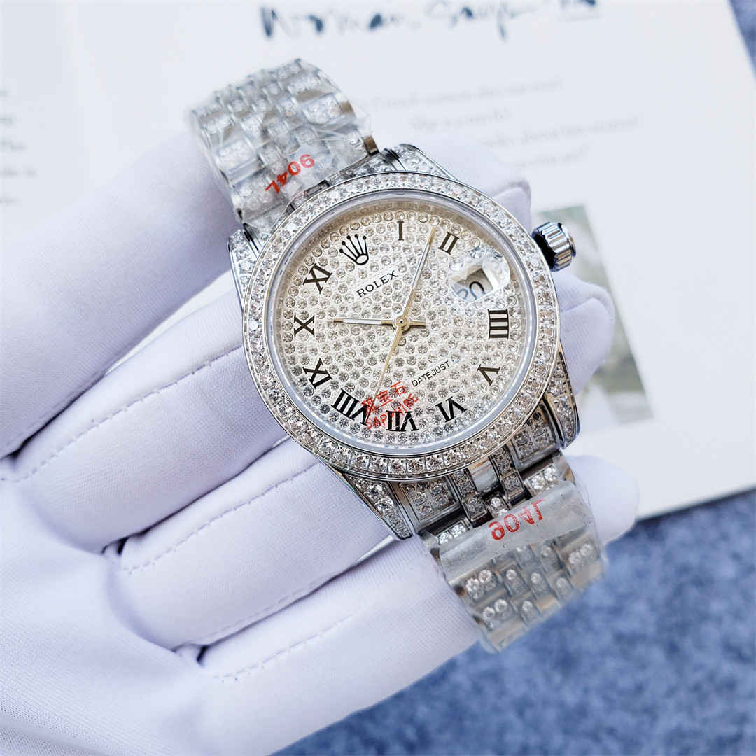 Replica Rolex Datejust 904l Stainless Steel Automatic Mechanical Watch 36mm