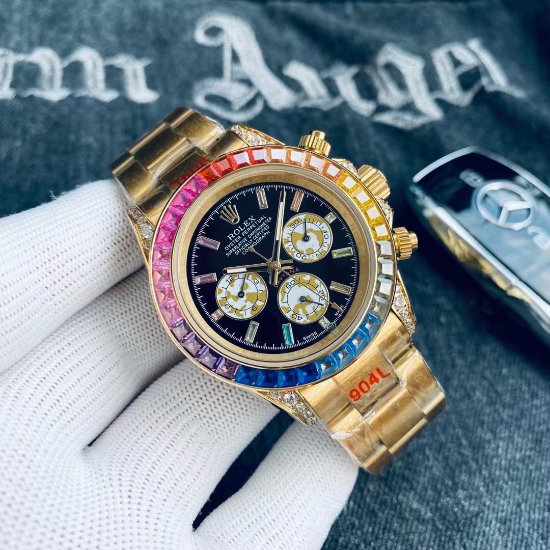 Replica Rolex Daytona 904l Stainless Steel Automatic Mechanical Watch 40mm