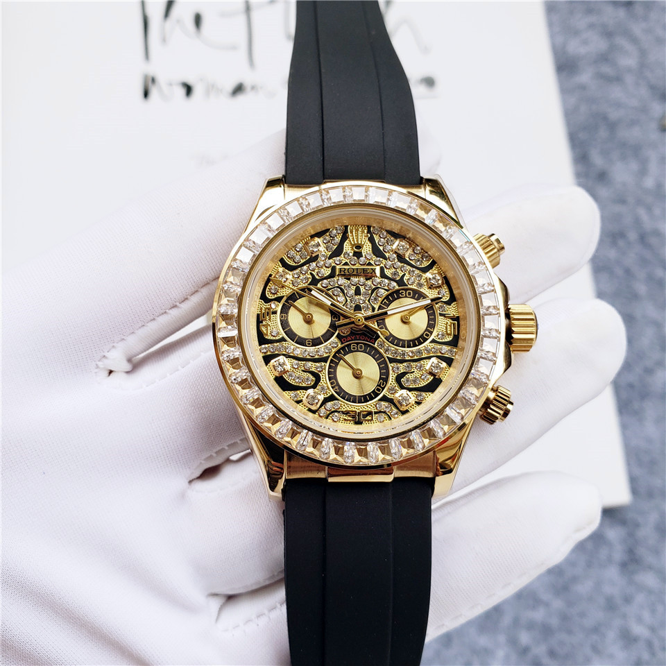 Replica Rolex Daytona 904l Stainless Steel Automatic Mechanical Watch 40mm