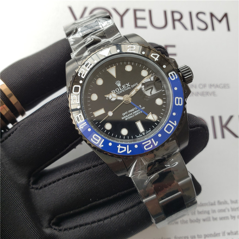 Replica Rolex Gmt Master 904l Stainless Steel Automatic Mechanical Watch 40mm